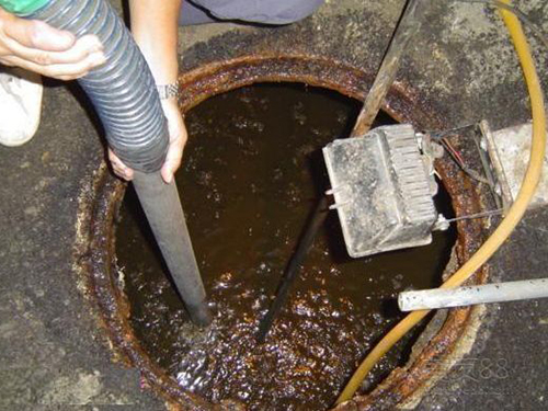 四子王隔油池清理